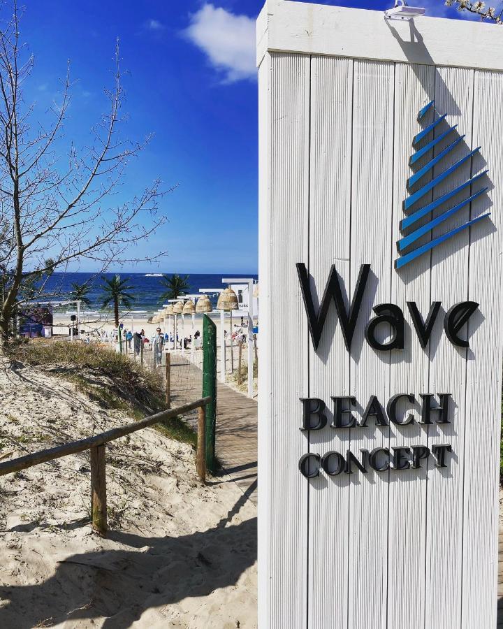 Wave - Gold Suite Sea View Misdroy Exterior foto