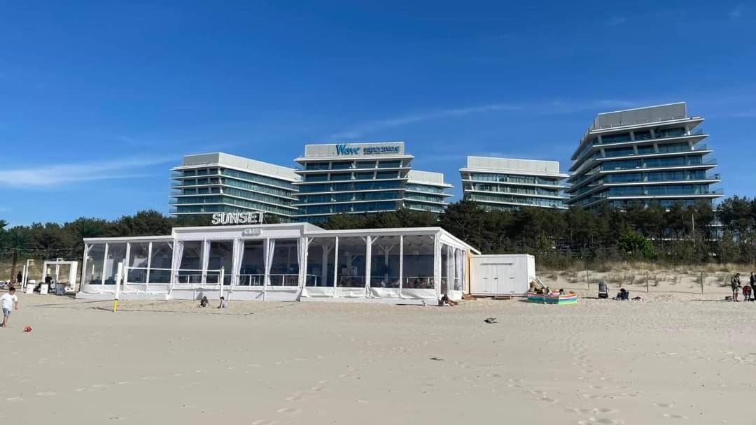 Wave - Gold Suite Sea View Misdroy Exterior foto